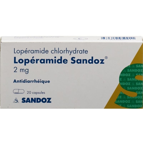 Loperamid Sandoz Kapseln 2mg 20 Stück buy online