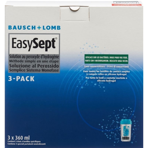 Bausch & Lomb Easysept Multipack 3x 360ml buy online