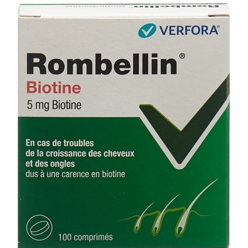 Rombellin Tabletten 5mg Biotin 100 Stück buy online