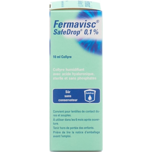 Fermavisc safe drop Gd Opht 0.1% Fl 10 ml