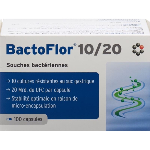 BactoFlor 10/20 Kaps 100 pcs