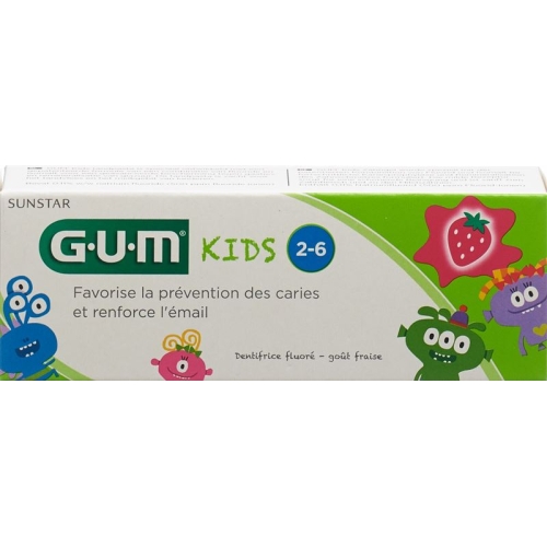 GUM SUNSTAR children toothpaste strawberry 50ml