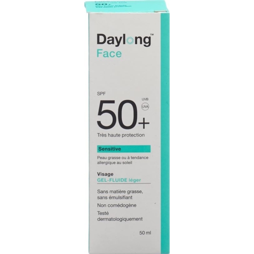 Daylong Sensitive Face cream gel / fluid SPF50 + Tb 50 ml