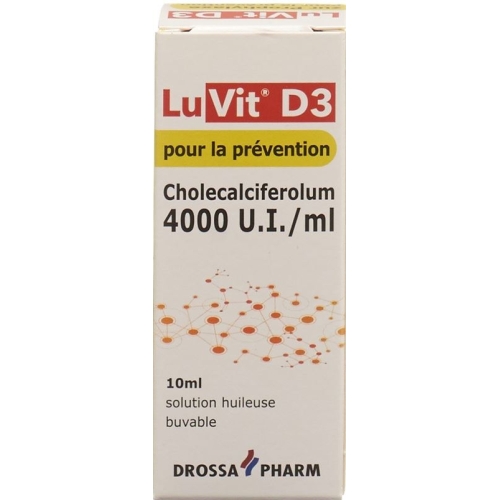 LUVIT D3 Cholecalciferolum oily solution 4000 IU / ml for the prophylaxis Fl 10 ml