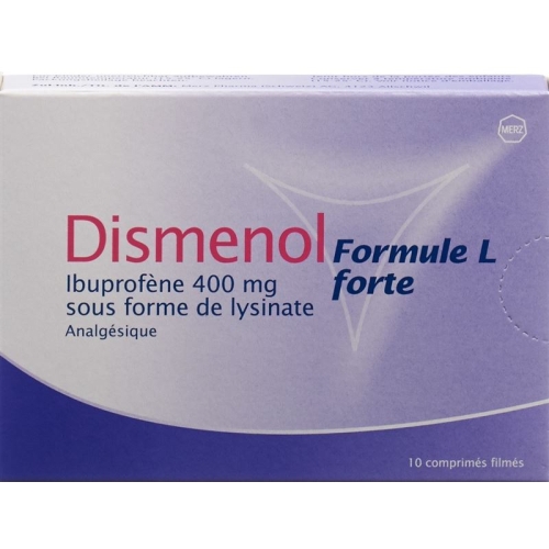 Dismenol Formel L Forte Filmtabletten 400mg 10 Stück buy online