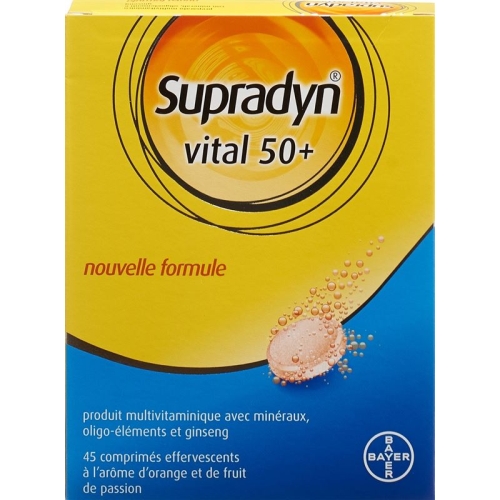 Supradyn Vital 50+ Brausetabletten (neu) 45 Stück buy online