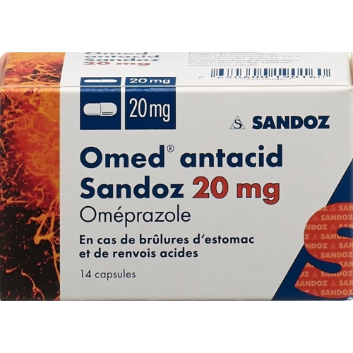 Omed Antacid Sandoz Kapseln 20mg 14 Stück buy online