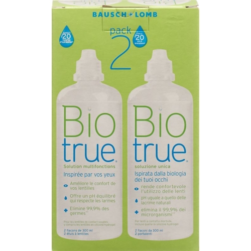 Bausch & Lomb Biotrue All-in-one Lösung 2x 300ml buy online