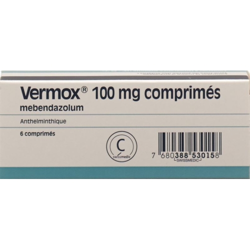 Vermox 100mg 6 Tabletten buy online