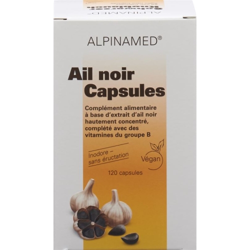 Alpinamed Black Garlic Capsules 120 pieces buy online