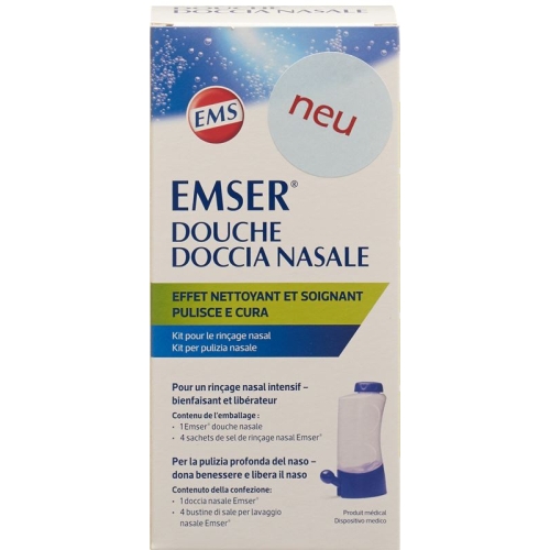 Emser nasal douche + 4 bags of nasal rinsing salt buy online