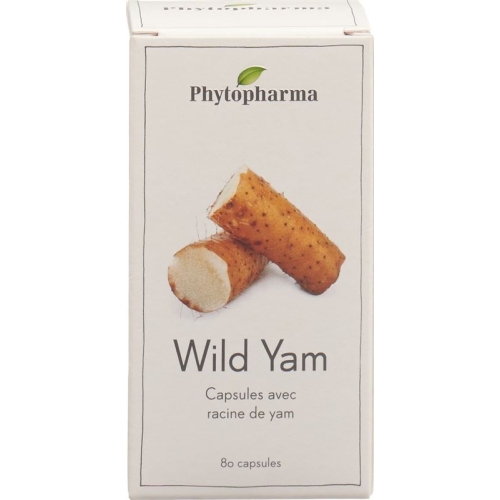 Phytopharma Wild Yam Kapseln 400mg 80 Stück buy online