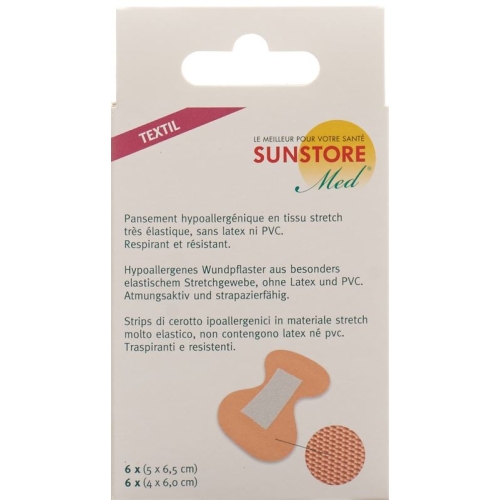 Sunstore Med Textil-Pflaster Fingerspitzen 12 Stück buy online