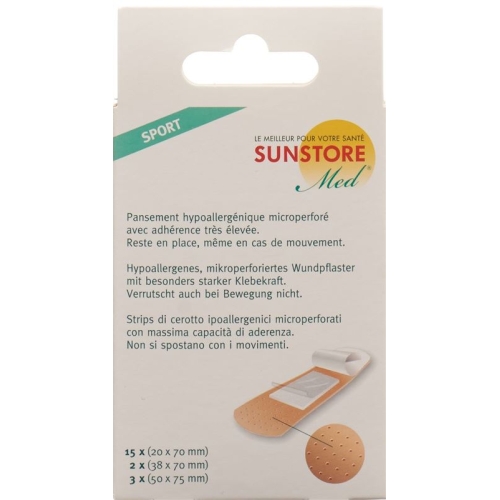 Sunstore Med Sport-Pflaster Assortiert 20 Stück buy online