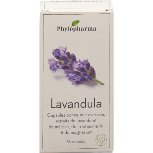 Phytopharma Lavandula Kapseln Dose 80 Stück buy online