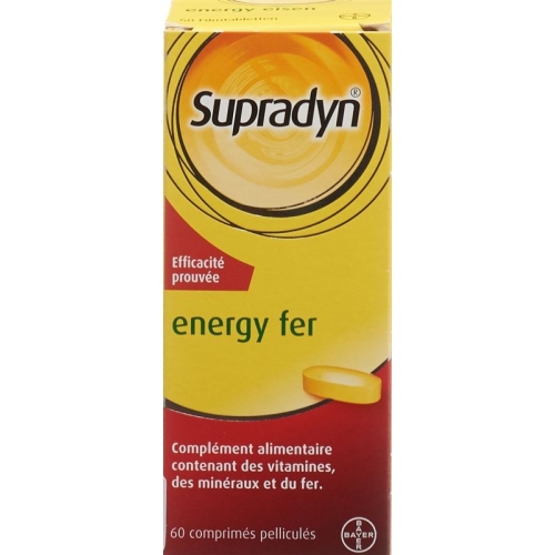 Supradyn Energy Iron Filmtablets Tin 60 pieces buy online