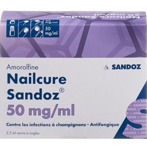 Nailcure Sandoz Nagellack 50mg/ml (d) 2.5ml buy online