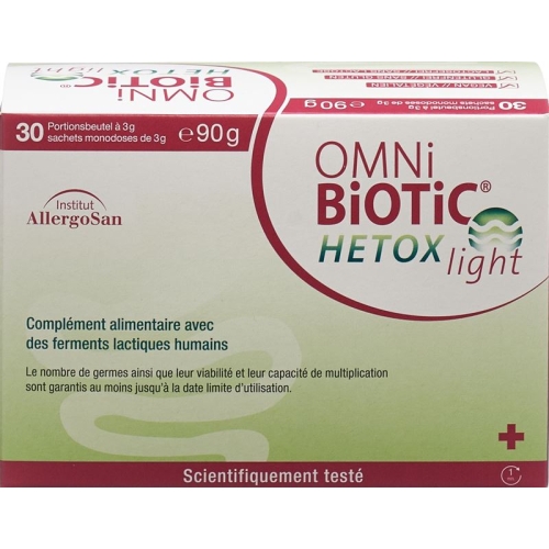 Omni-Biotic Hetox light powder 30x 3g buy online