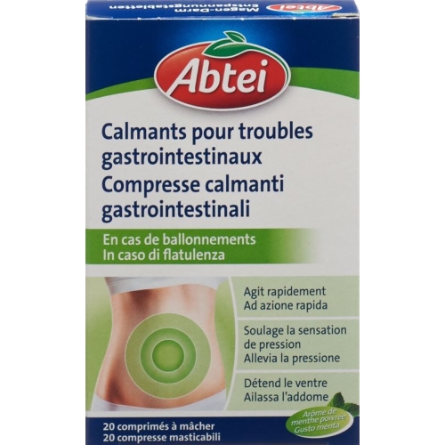 Abtei Magen-darm-entspannung Kautabletten 20 Stück buy online