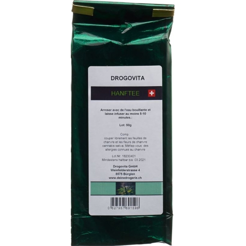 Drogovita Hanftee Beutel 50g buy online