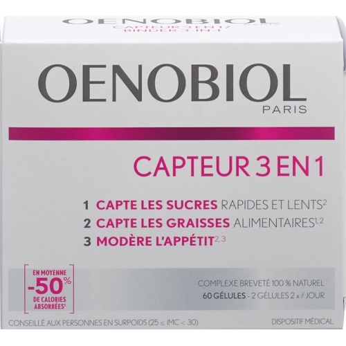 OENOBIOL Binder 3 in 1 Kaps 60 pcs