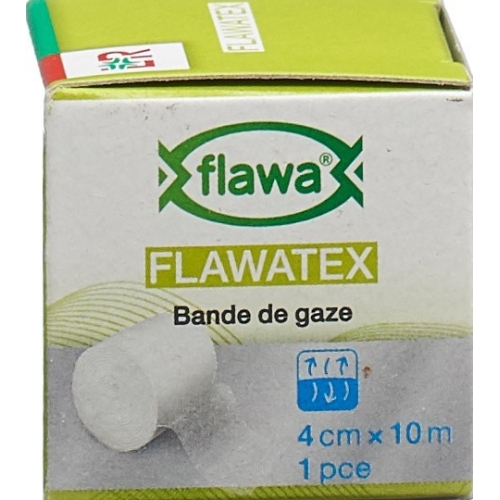 Flawa Flawatex gauze bandage inelastic 4cmx10m