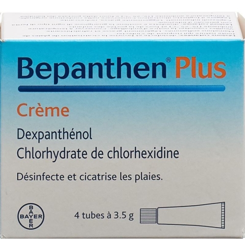 Bepanthen Plus Creme 5% 4 Tube 3.5g buy online