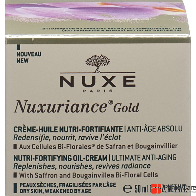 Nuxe Nuxuriance Gold Crème Huile Nutri Fortif 50 ml