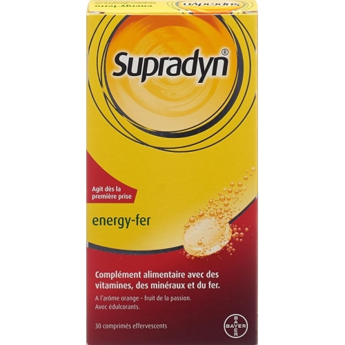 Supradyn Energy iron effervescent tablets 30 pieces buy online