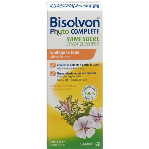 Bisolvon Phyto Complete Sugar Free Cough Syrup 120ml buy online