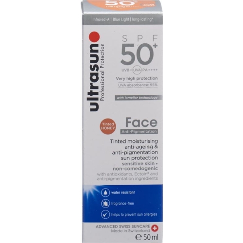 Ultrasun Face Anti-Pigmentation SPF 50+ Honey 50ml buy online