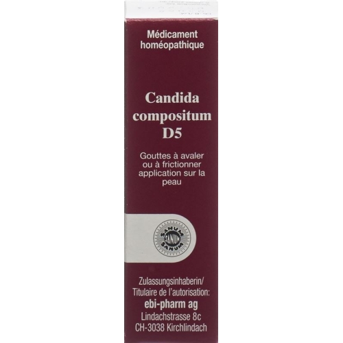 Sanum Candida compositum drops D 5 Fl 10 ml