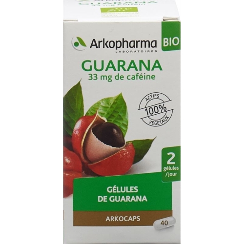 Arkocaps Guarana Kapseln Bio Dose 40 Stück buy online