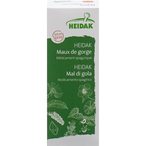 Heidak Halsschmerzen Spray Flasche 30ml buy online