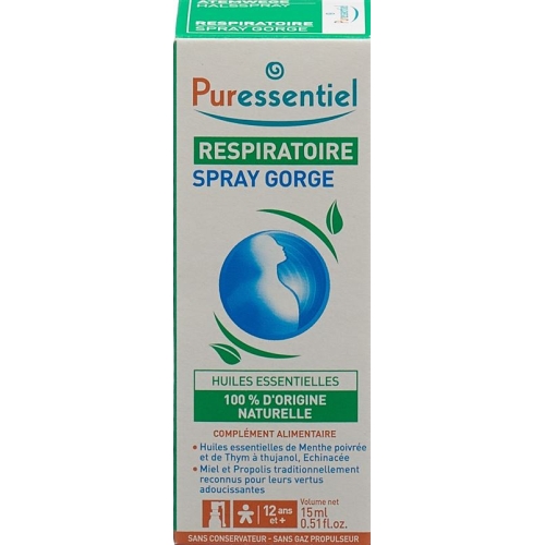 Puressentiel Throat Spray Respiratory Tract 15ml buy online