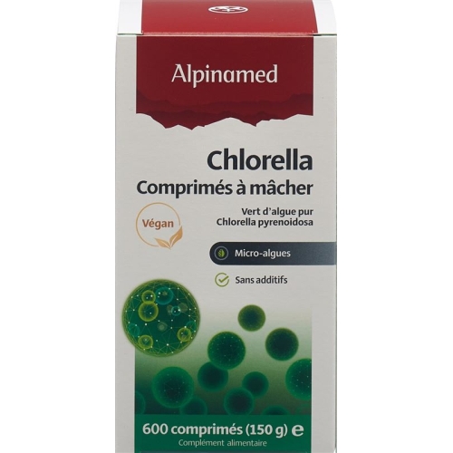 Alpinamed Chlorella Tablets 250mg Tin 600 pieces buy online