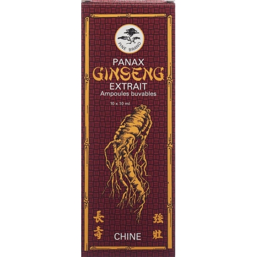 Panax Ginseng Lösung Trinkampullen 10 Stück buy online