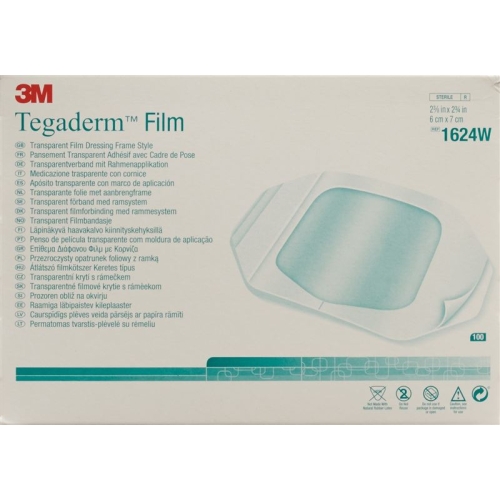 3M Tegaderm Film Wundverband 6x7cm 100 Stück buy online