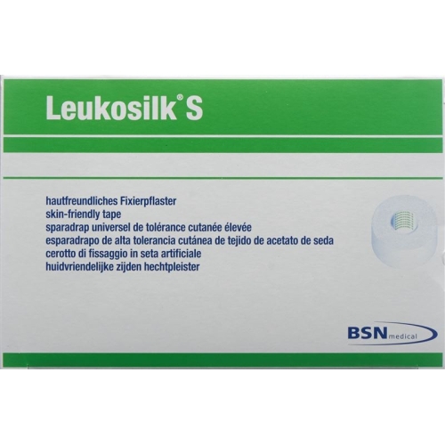 Leukosilk S Heftpflaster 9.2mx2.5cm Weiss 12 Stück buy online