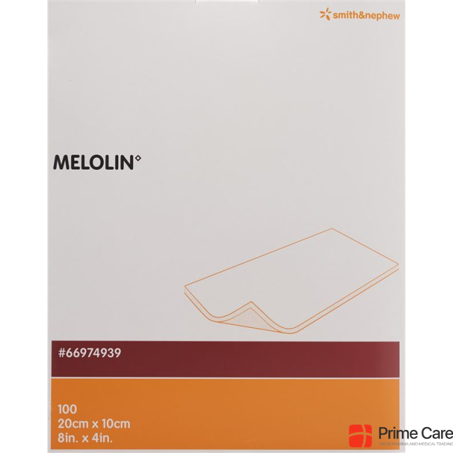 Melolin wound compresses 10x20cm sterile 100 Btl