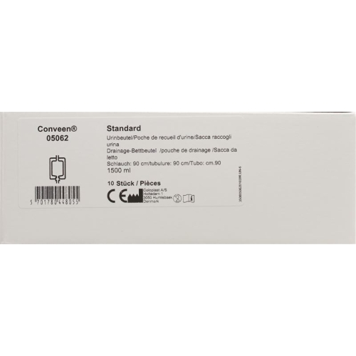 Conveen Standard Nachtbeutel Unsteril 1500ml 90cm 10 Stück buy online