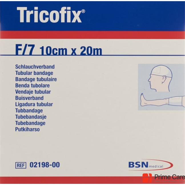 TRICOFIX tubular bandage GrF 7-10cm/20m