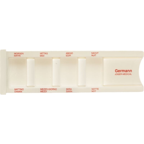 Germann Daily Drug Disp White/red lettering buy online