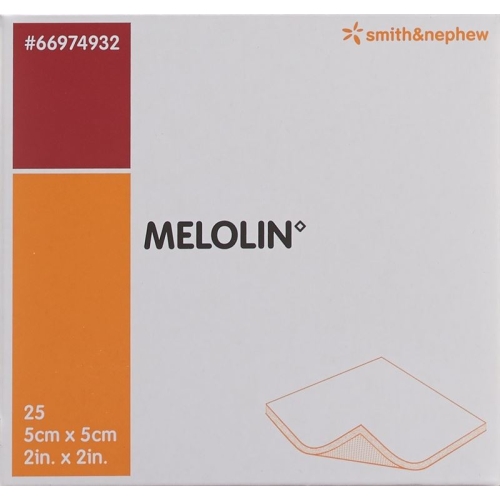 Melolin Wundkompressen 5x5cm Steril 25 Beutel buy online