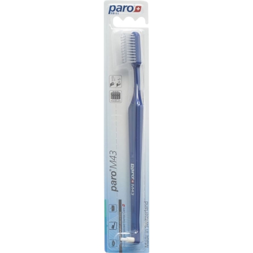 Paro toothbrush M43 Medium 4 rows with interspace buy online