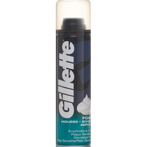 Gillette Classic Shaving Foam Sensitive Skin 200ml buy online