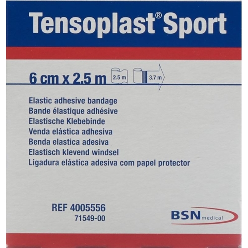 Tensoplast Sport elastische Klebebinde 6cm x 2.5m buy online