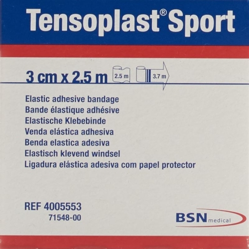 Tensoplast Sport elastische Klebebinde 3cm x 2.5m buy online