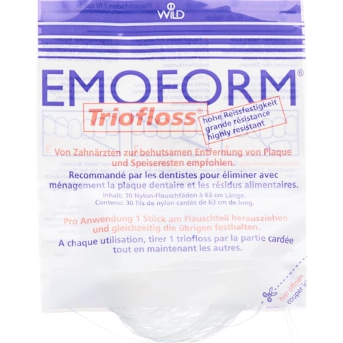 Emoform Triofloss Beutel 30 Stück buy online