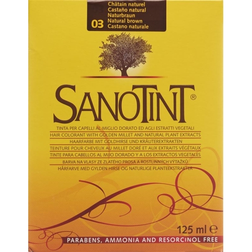 Sanotint Hair colour 03 natural brown buy online